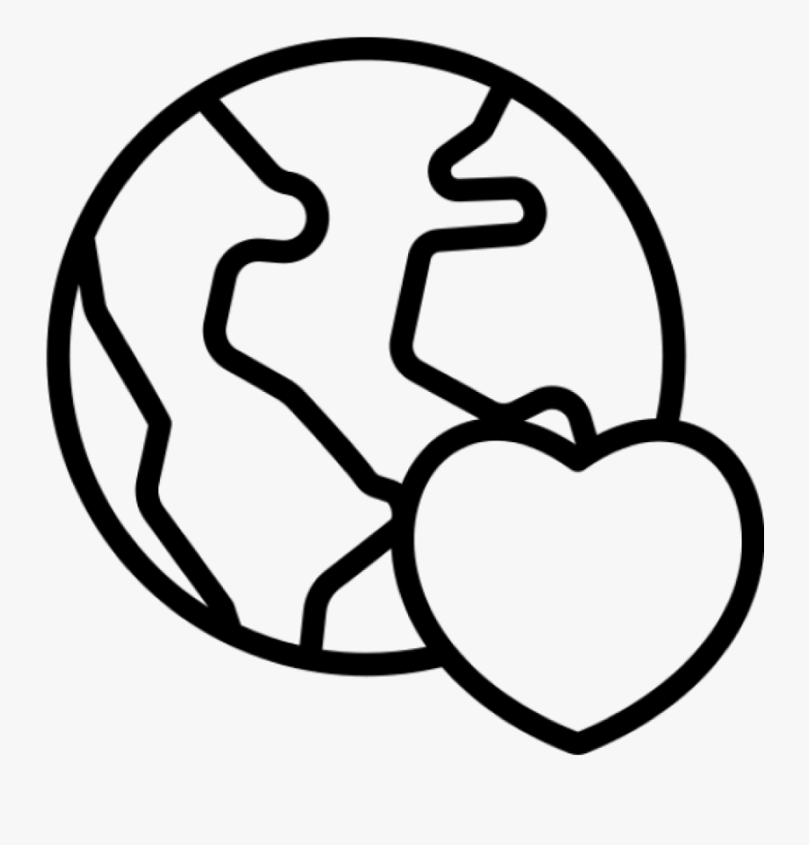 Partner Heart 03 - Line Art, Transparent Clipart