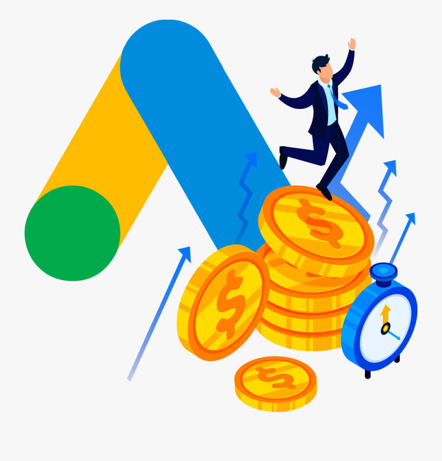 Blucactus Business Man Dancing On Money Coins In Front - Oferta Publica De Acoes, Transparent Clipart