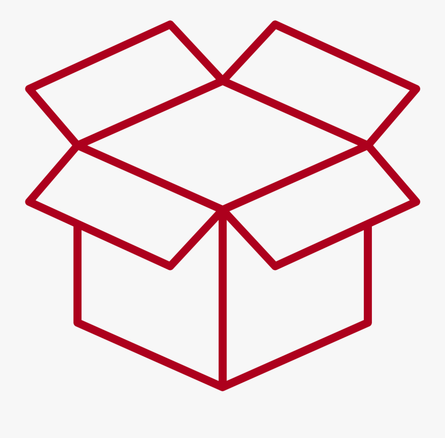 Moving Box - Box Icon Png, Transparent Clipart