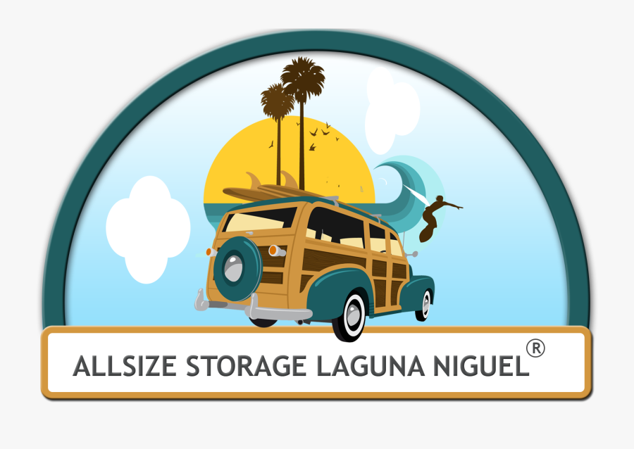 Allsize Storage Laguna Niguel Logo - Beach, Transparent Clipart