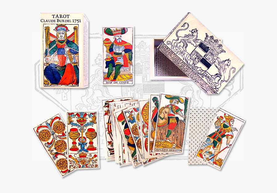 Claude Burdel - Tarot Claude Burdel 1751, Transparent Clipart
