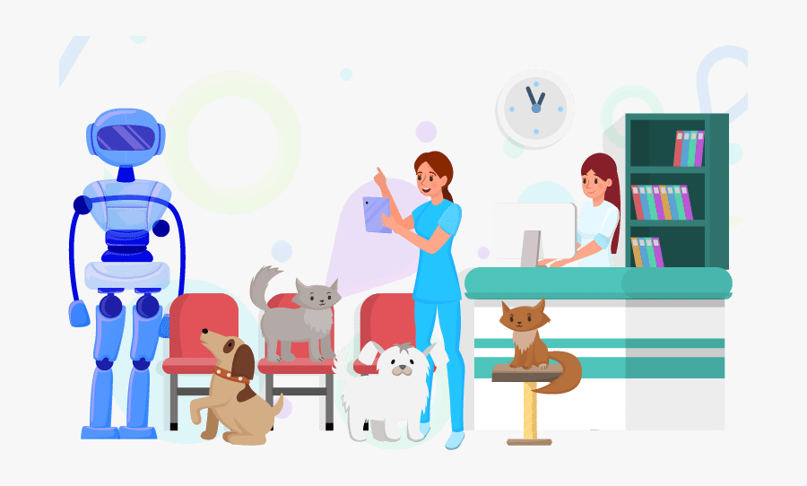 Hospital Reception Vector, Transparent Clipart