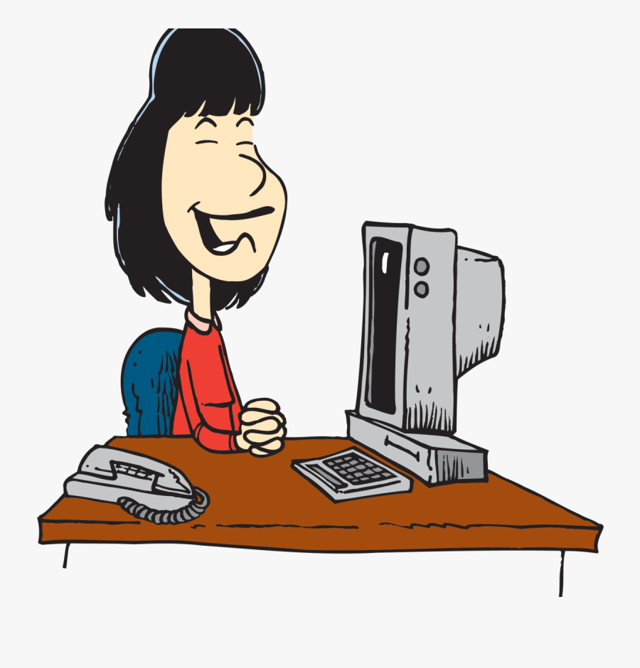 Secretary Clipart Black And White, Transparent Clipart