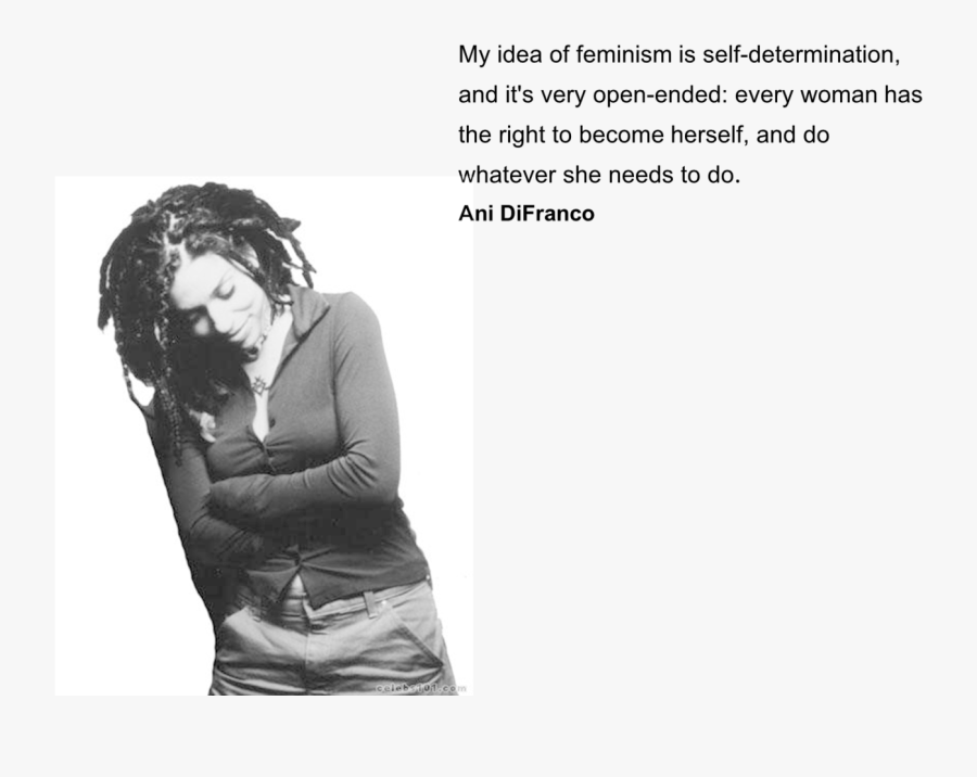 Clip Art Feminists - Ani Difranco Feminist Quote, Transparent Clipart