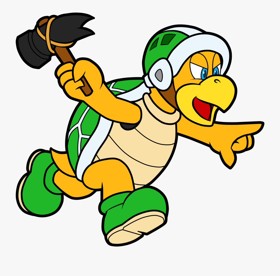 Hammer Bro, Transparent Clipart