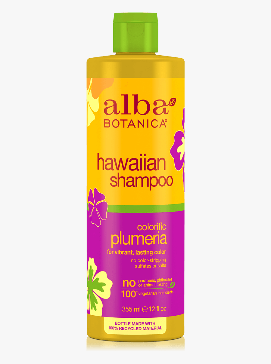 Alba Botanica Colourific Plumeria Shampoo, Transparent Clipart
