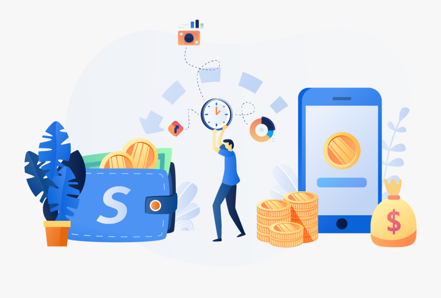 Uang Aja Pinjaman Online, Transparent Clipart