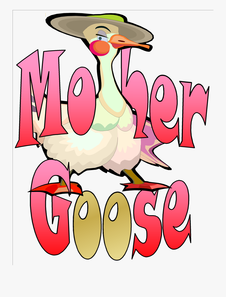 Clip Art Mother Goose Character - Mother Goose Transparent, Transparent Clipart