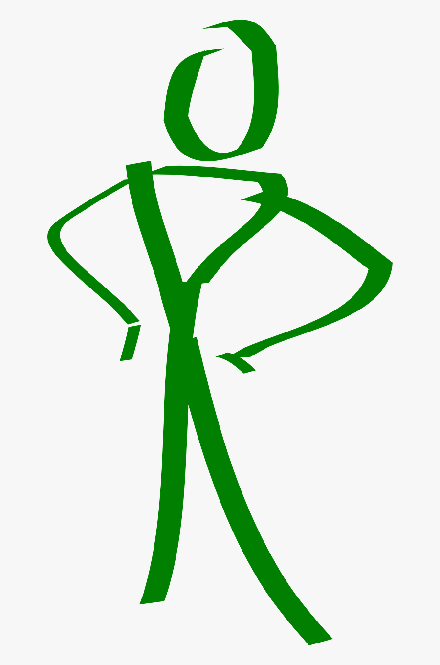 Stick Figure Standing Stick Man Free Photo - Stick Figure Clip Art, Transparent Clipart