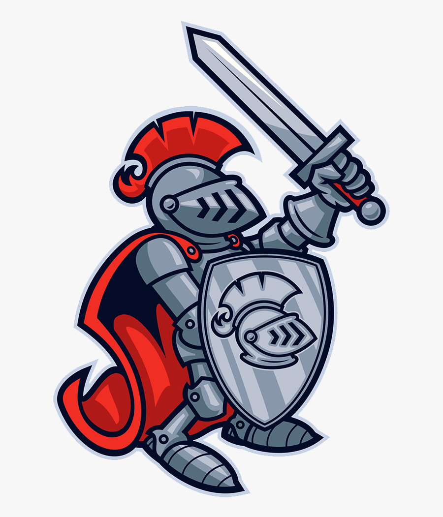 Cartoon Stock Illustration Soldier Clipart , Png Download - Transparent Knight Cartoon, Transparent Clipart