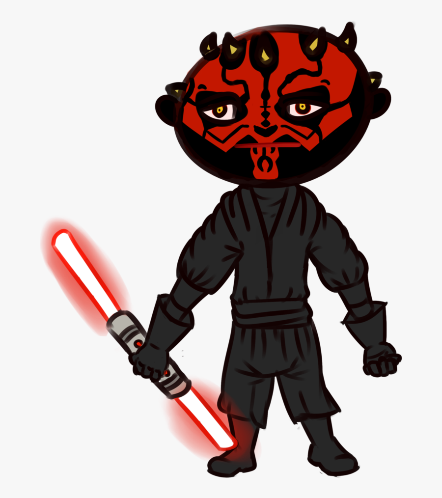 Darth Maul Cliparts - Cartoon, Transparent Clipart