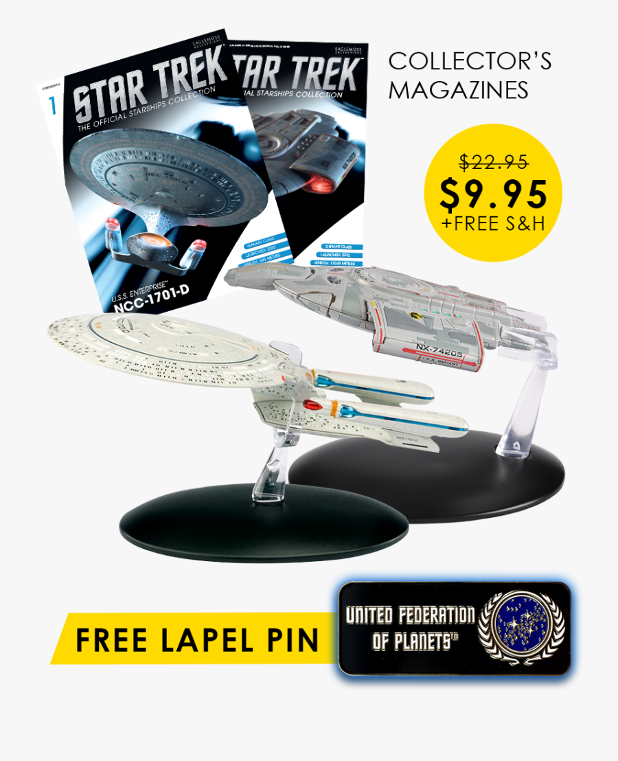 U - S - S - Enterprise Ncc 1701 D U - S - S - Defiant - Star Trek, Transparent Clipart