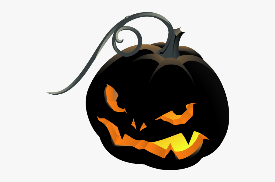 Jackolantern Vector Scary Pumpkin - Scary Jack O Lantern Clipart , Free Tra...