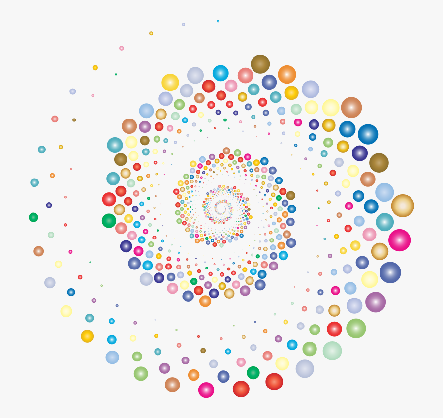 Circles Whirlpool Prismatic - Circle, Transparent Clipart