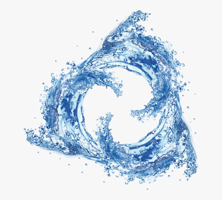 Vortex Drawing Art Work - Transparent Water Swirl, Transparent Clipart