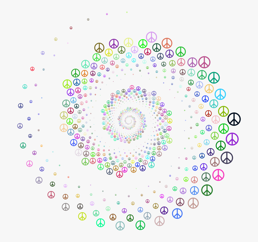 Transparent Whirlpool Png - Peace Sign, Transparent Clipart