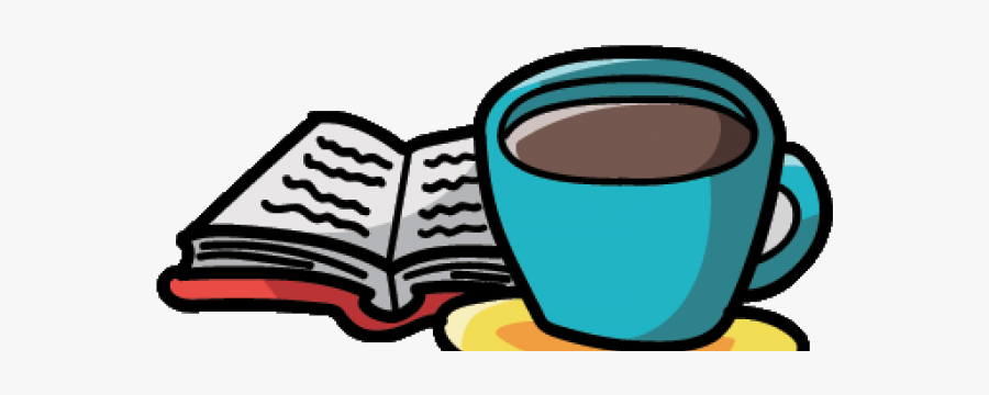 Book Clipart Cafe - Kahve Ve Kitap Çizimi, Transparent Clipart