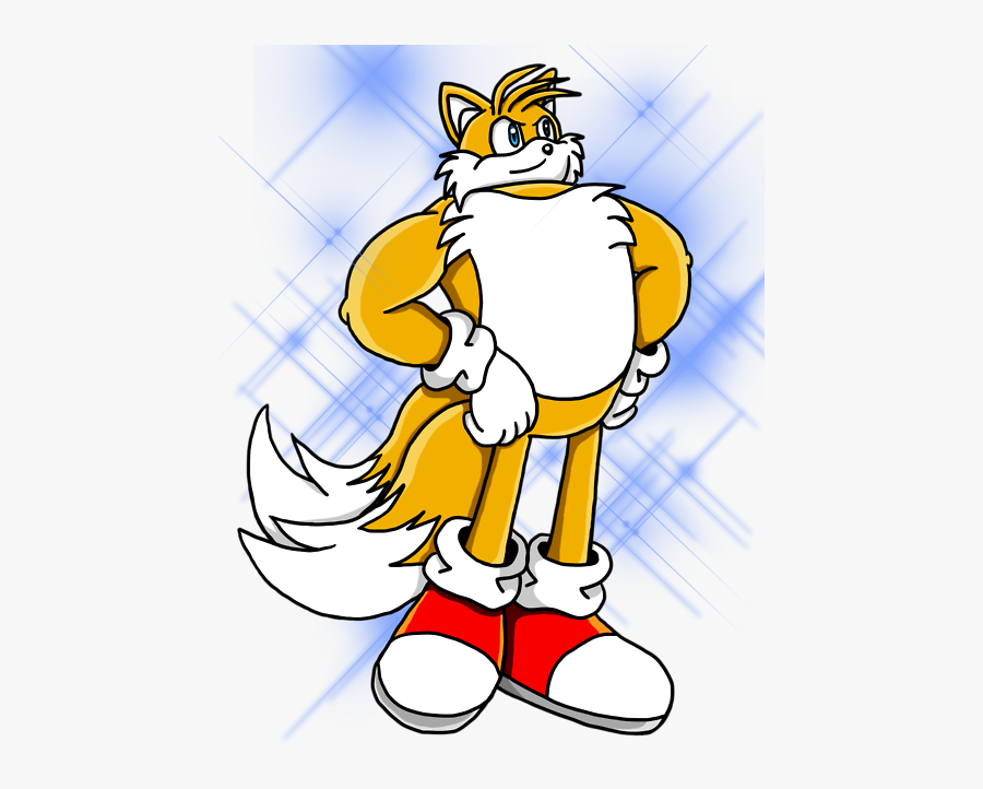 Here"s Your Buff Tails - Cartoon, Transparent Clipart