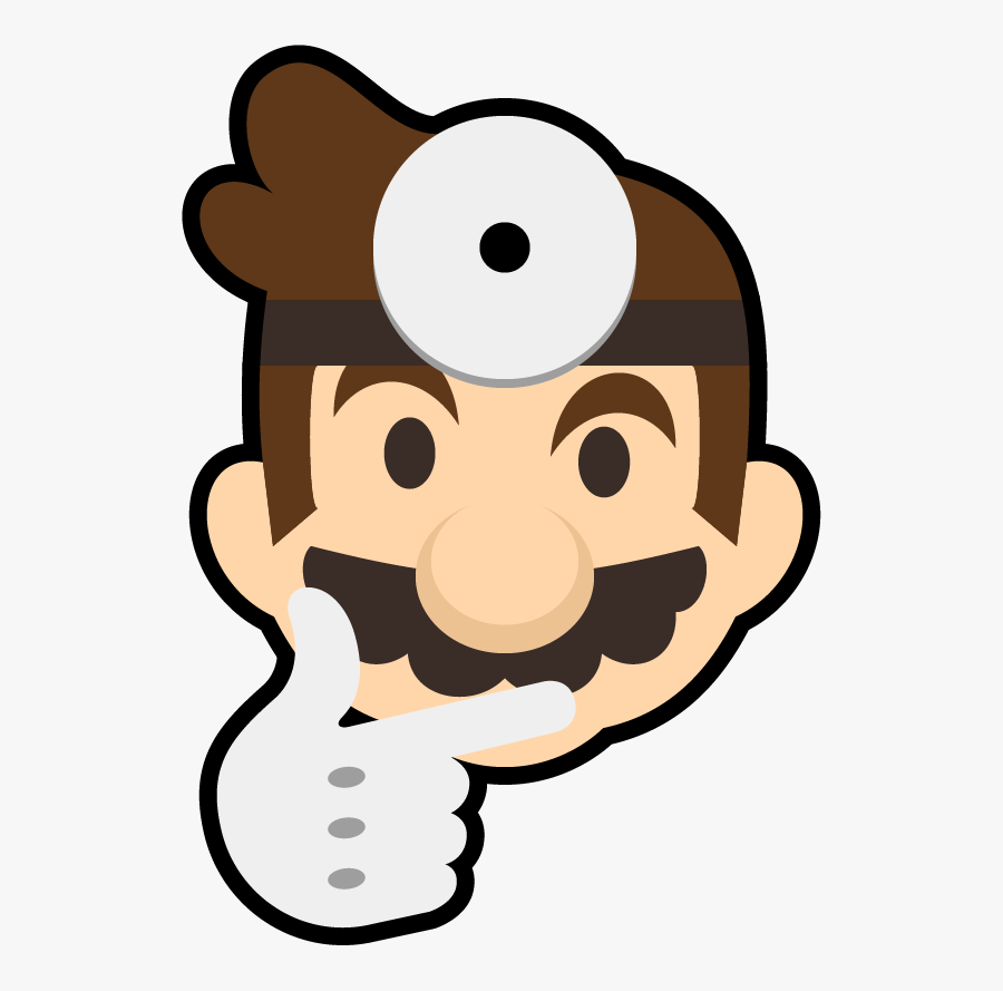 Super Smash Bros Ultimate Dr Mario Stock Icon, Transparent Clipart