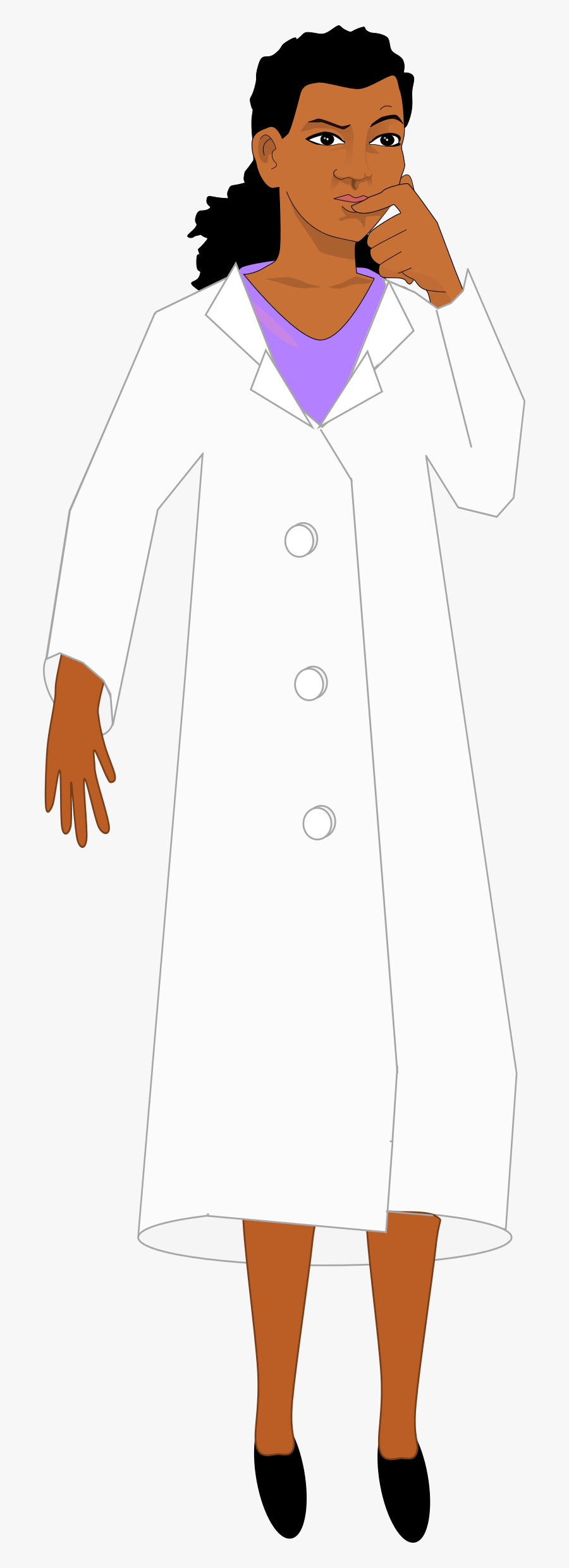 Scientist Thinking Clip Arts - Scientist, Transparent Clipart