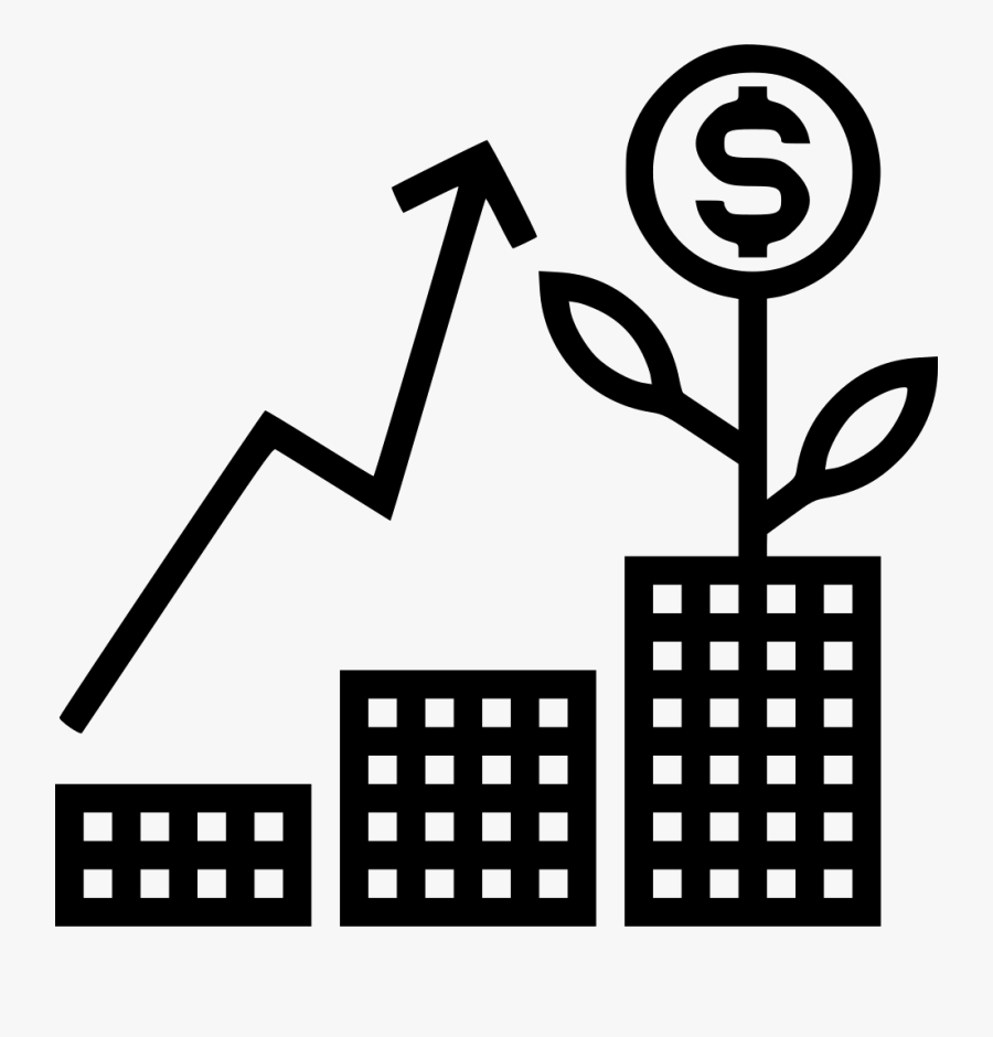 Growth Investing - Wealth Accumulation Icon, Transparent Clipart