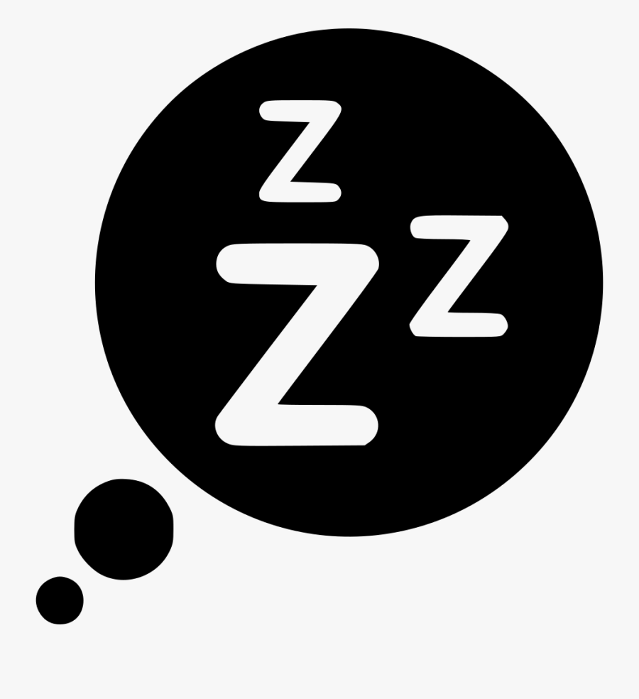 Sleep Icon Svg - Sleep Png, Transparent Clipart