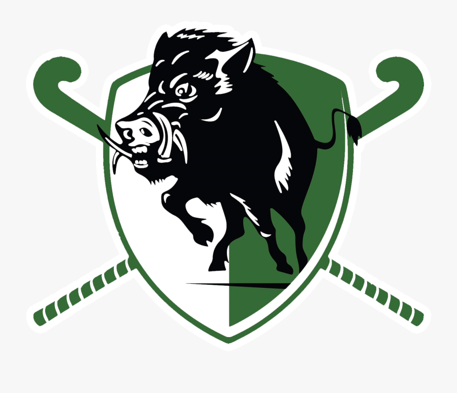 Bromsgrove Hockey Club - Wild Hog Clipart Black And White, Transparent Clipart
