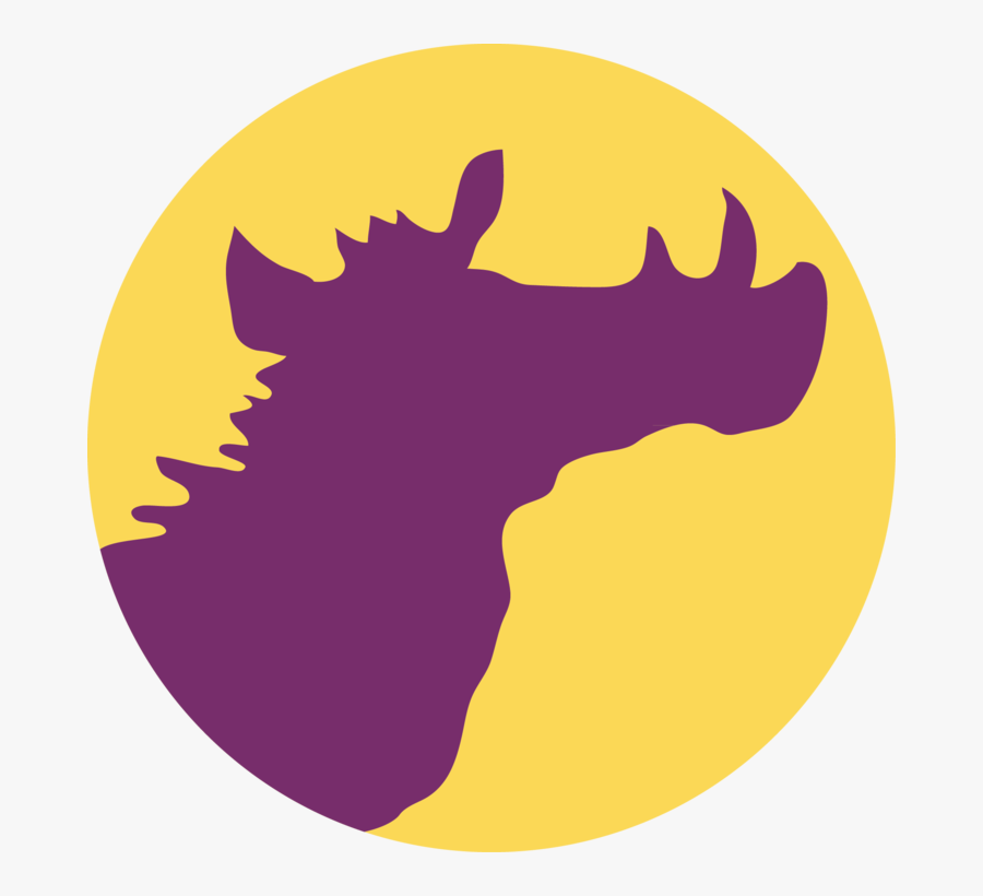 Purple Warthog Fan Sticker By Purple Warthog Parties, Transparent Clipart