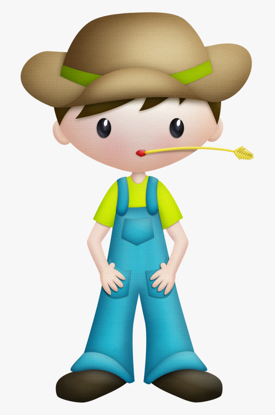 Harvest Farm, Farm Boys, Farm Fun, Farm - Farmer Boy Clipart, Transparent Clipart