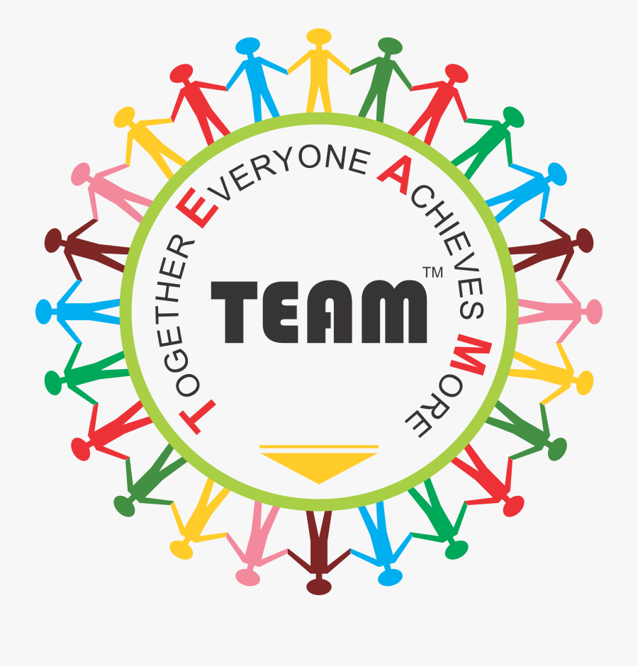 Network Together Everyone Achieves - People Holding Hands Cartoon, Transparent Clipart