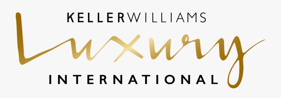Keller Williams Luxury International Gold, Transparent Clipart