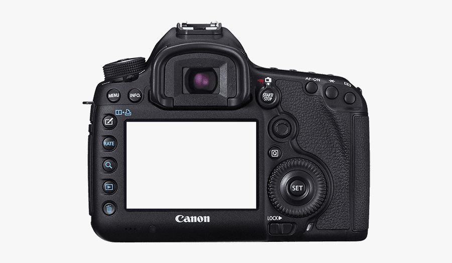 Camera Canon Png Background, Transparent Clipart