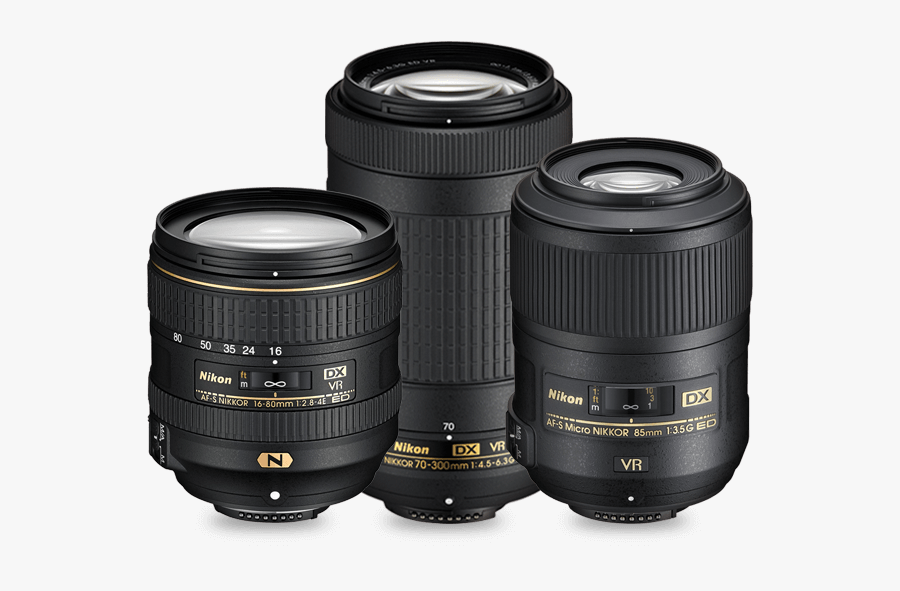 Nikkor Af P 70 300 Mm, Transparent Clipart