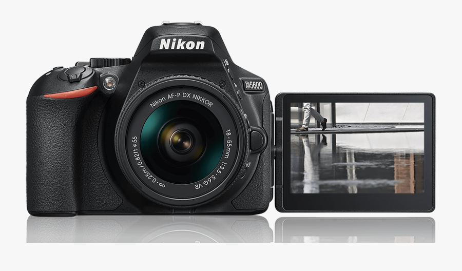 Clip Camera Slr - Nikon D5600 Price In Malaysia, Transparent Clipart