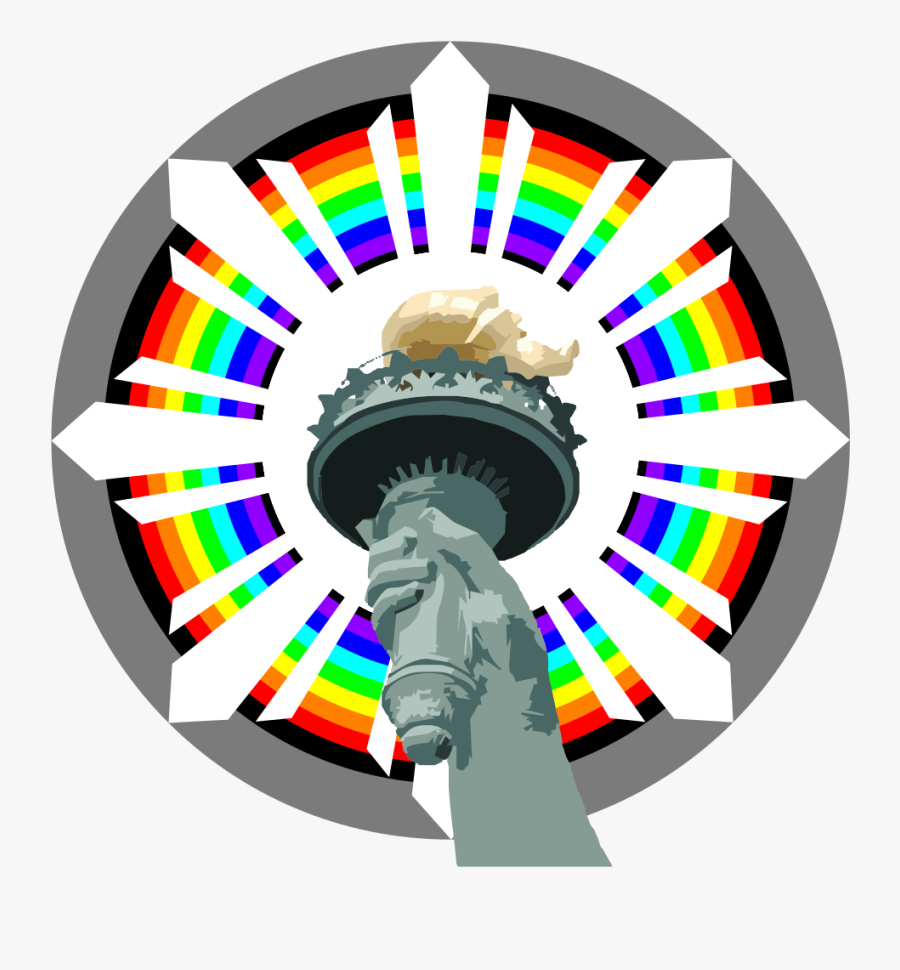 Liberty Torch Dharma - Dharmachakra Png, Transparent Clipart
