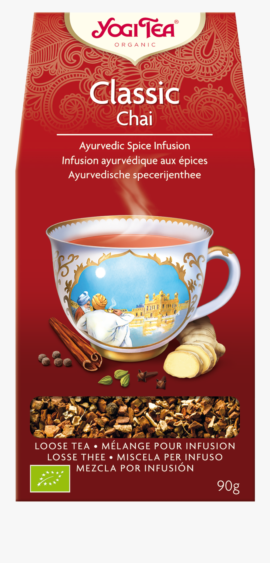 Tea Clipart Cardamom - Chai Latte Yogi Tea, Transparent Clipart