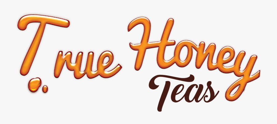 True Honey Teas Logo - Calligraphy, Transparent Clipart
