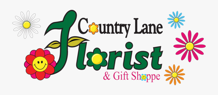 Country Lane Flowers, Transparent Clipart