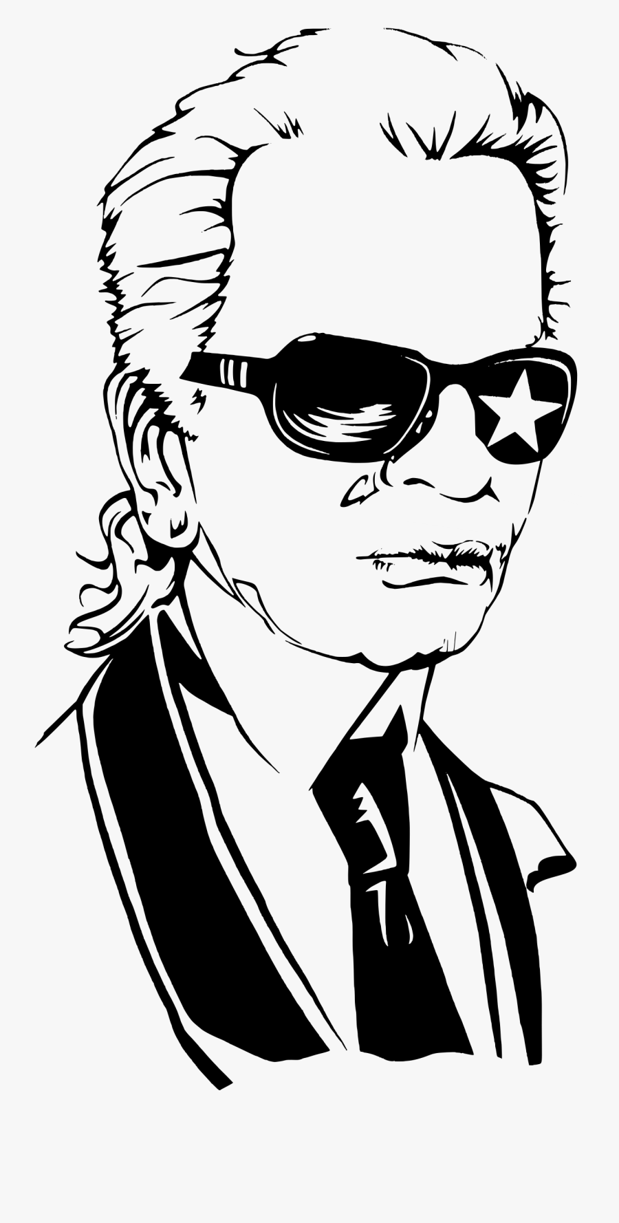 Karl Lagerfeld Clip Arts - Karl Lagerfeld Clipart, Transparent Clipart