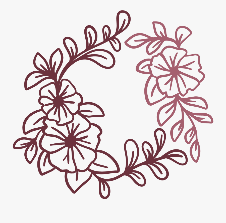 Transparent Dahlia Clipart Black And White - Floral Design, Transparent Clipart