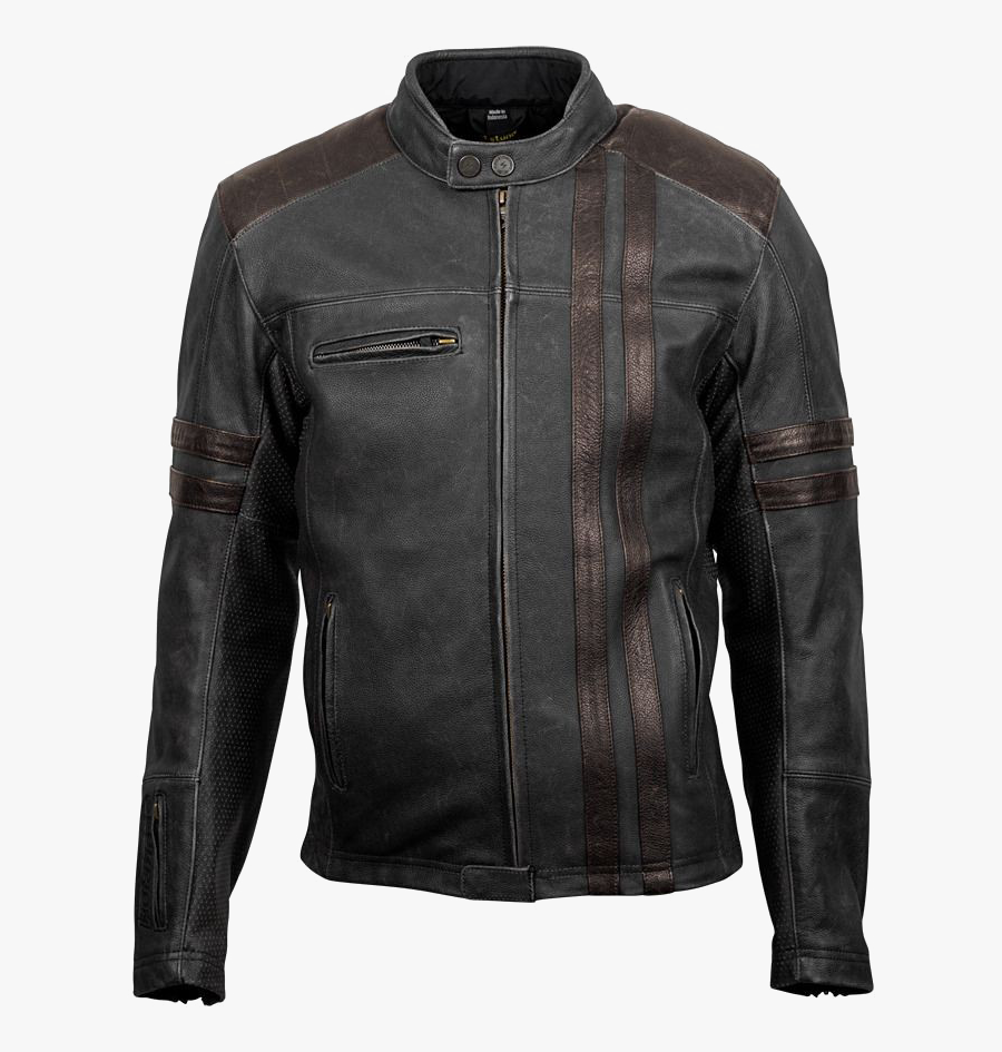 Celebrity Png Leather Jacket Background - Motorcycle Leather Jacket, Transparent Clipart
