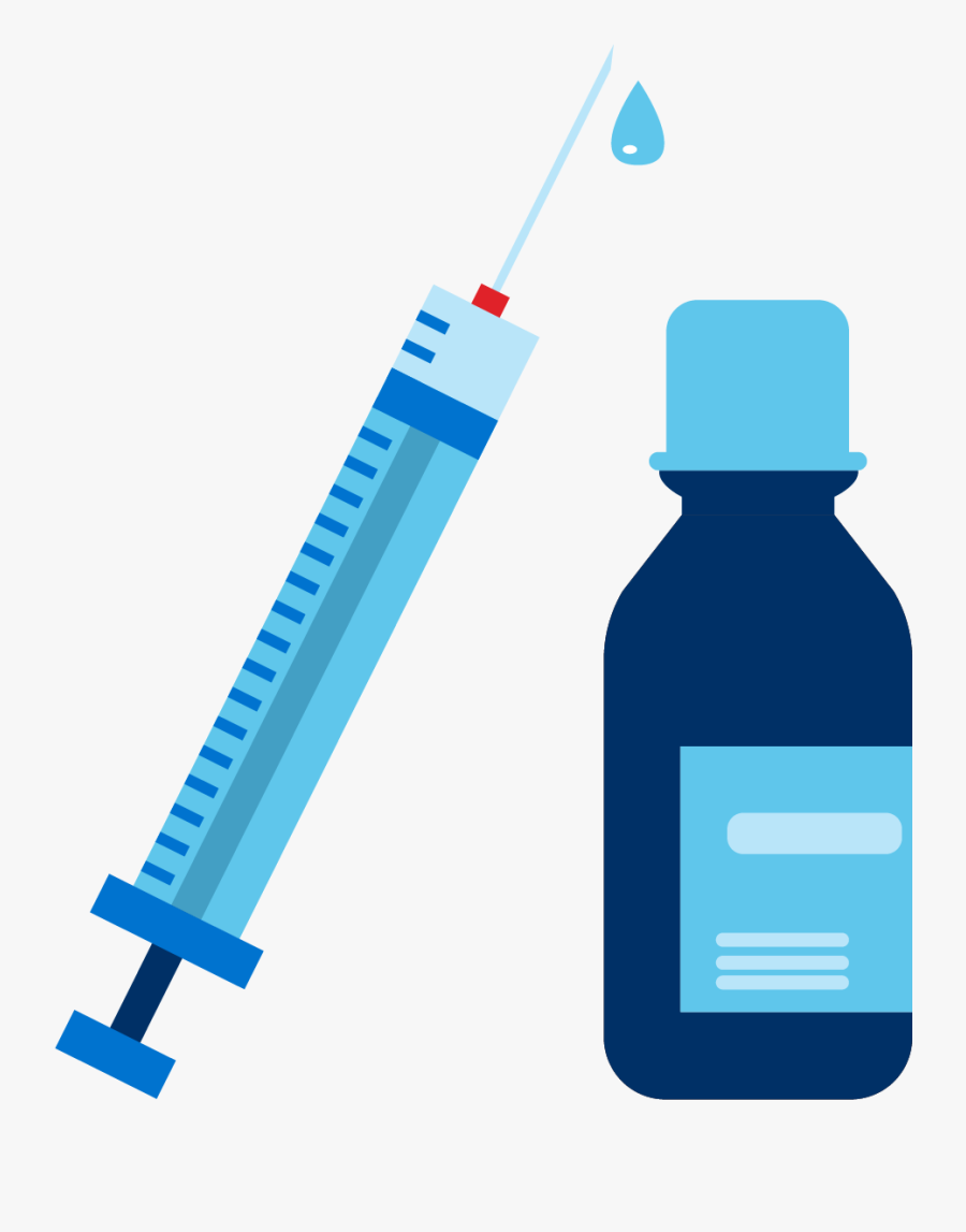 Syringe, Transparent Clipart