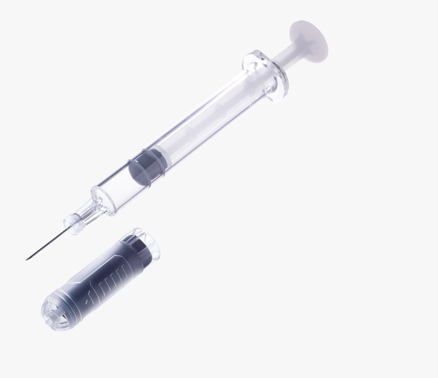 Transparent Medical Needle Png - Pre Filled Syringe Staked Needle, Transparent Clipart
