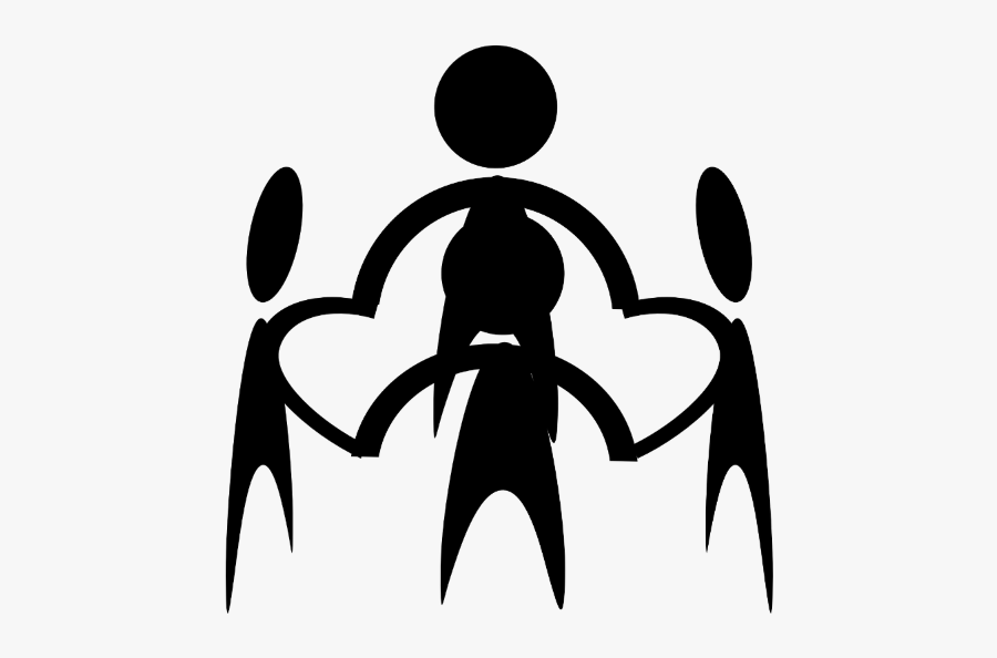 Clip Art Holding Hands Drawing Vector Graphics Portable - Neighbors Helping Neighbors Clipart, Transparent Clipart