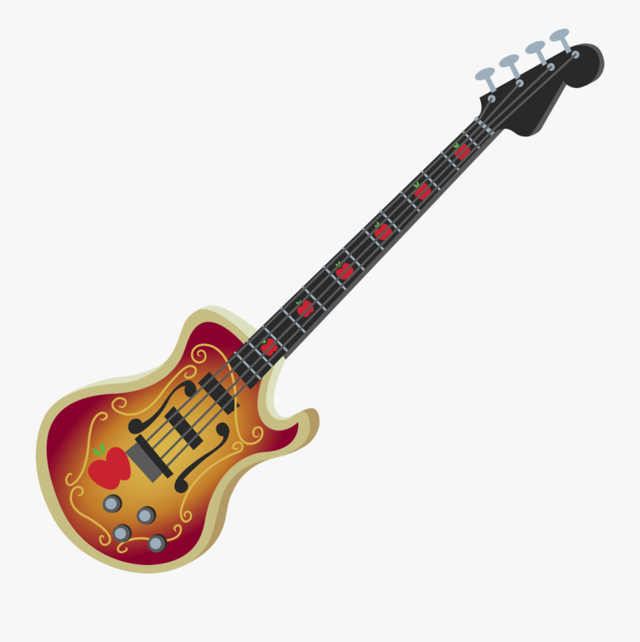 Bass Guitar Clipart Transparent Background - 6 String Multiscale Bass, Transparent Clipart