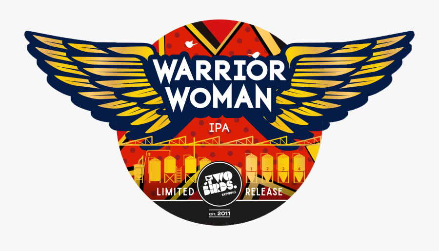 Warrior Woman - Two Birds Brewing, Transparent Clipart