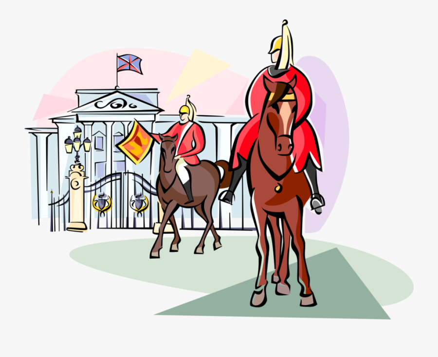 Royal At Vector Image - Free Clip Buckingham Palace, Transparent Clipart