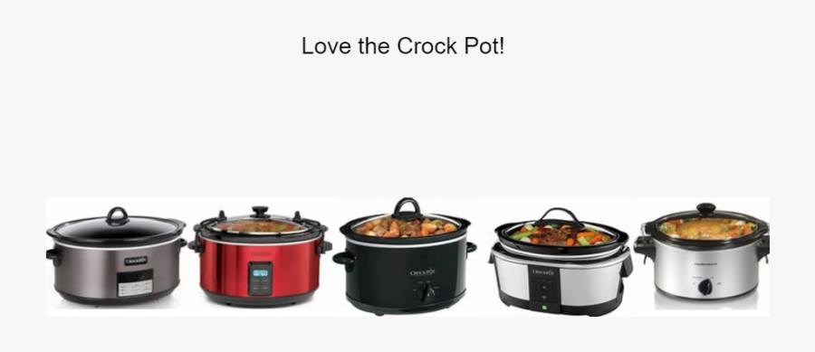 Download Pot Manual - Slow Cooker, Transparent Clipart