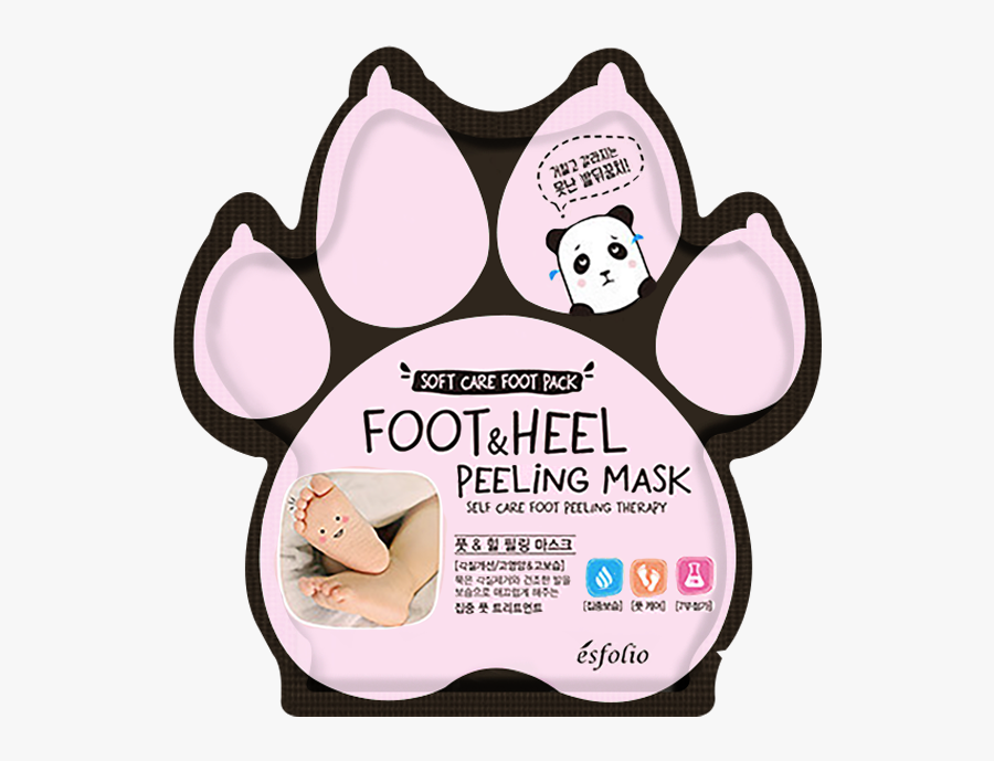 Esfolio Foot & Heel Peeling Mask, Transparent Clipart