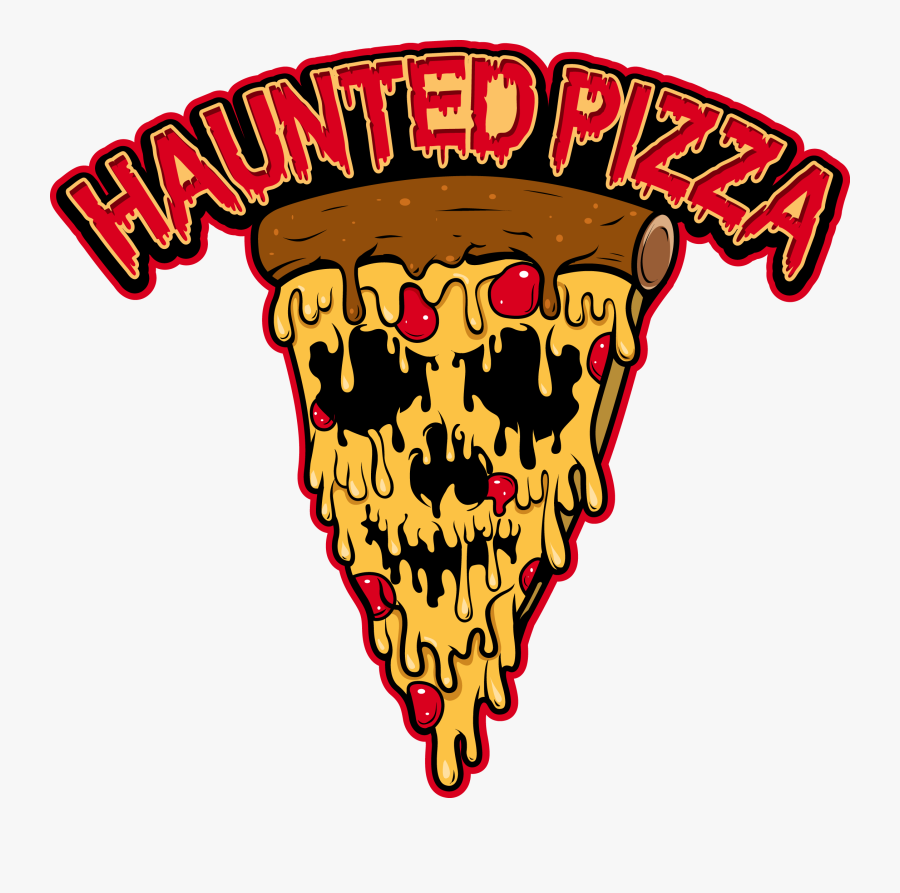 Haunted Pizza, Transparent Clipart
